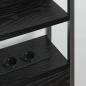 Preview: Stauraum-Kopfteil Schwarze Eiche 75 cm Holzwerkstoff