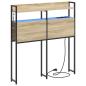 Preview: Stauraum-Kopfteil Sonoma Eiche 75 cm Holzwerkstoff