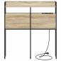 Preview: Stauraum-Kopfteil Sonoma Eiche 75 cm Holzwerkstoff