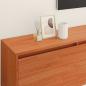 Preview: Wandschrank Wachsbraun 100 x 30 x 35 cm Massivholz Kiefer