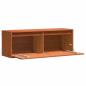Preview: Wandschrank Wachsbraun 100 x 30 x 35 cm Massivholz Kiefer