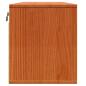 Preview: Wandschrank Wachsbraun 100 x 30 x 35 cm Massivholz Kiefer