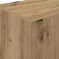 Preview: Küchenschrank mit Schubladen mit Regal mit Speicher mit Tür Eiche handwerklich Holzwerkstoff