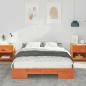 Preview: Bettgestell Braun 120 x 200 cm