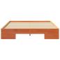 Preview: Bettgestell Braun 120 x 200 cm