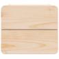 Preview: Nachttisch Braun 39 x 34 x 33 cm Massivholz Kiefer