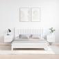 Preview: Nachttisch 2 pcs Weiß 39 x 34 x 33 cm Massiv-Fichtenholz