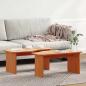 Preview: Couchtisch 2 pcs Wachsbraun 100 x 69 x 35.5 cm Massivkiefer