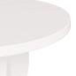 Preview: Beistelltisch Weiß 39.5 x 39.5 x 53.5 cm Massivkiefer