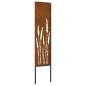 Preview: Garten dekoratives Panel Rostig 32 x 140 cm