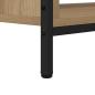 Preview: TV-Schränk Eiche handwerklich 100 x 40 x 45 cm Holzwerkstoff