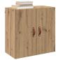 Preview: Wandschrank Eiche handwerklich 60 x 31 x 60 cm Holzwerkstoff