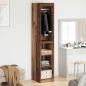 Preview: Kleiderschrank mit Regal Altholz 41 x 48 x 102 cm Holzwerkstoff