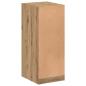 Preview: Kleiderschrank mit Regal mit Speicher Eiche handwerklich 41 x 48 x 102 cm