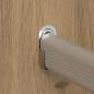 Preview: Kleiderschrank mit Regal mit Speicher Eiche handwerklich 41 x 48 x 102 cm