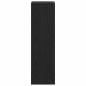 Preview: Bücherregal Schwarze Eiche 99 x 29 x 99 cm Holzwerkstoff