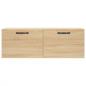 Preview: Wandschrank Sonoma-Eiche 100x36,5x35 cm Holzwerkstoff