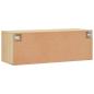 Preview: Wandschrank Sonoma-Eiche 100x36,5x35 cm Holzwerkstoff
