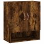 Preview: Wandschrank Räuchereiche 60x31x70 cm Holzwerkstoff