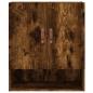 Preview: Wandschrank Räuchereiche 60x31x70 cm Holzwerkstoff