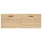 Preview: Wandschrank Sonoma-Eiche 100x36,5x35 cm Holzwerkstoff