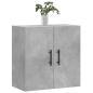 Preview: Wandschrank Betongrau 60x31x60 cm Holzwerkstoff