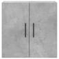 Preview: Wandschrank Betongrau 60x31x60 cm Holzwerkstoff