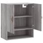 Preview: Wandschrank Grau Sonoma 60x31x70 cm Holzwerkstoff