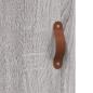 Preview: Wandschrank Grau Sonoma 60x31x70 cm Holzwerkstoff