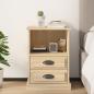 Preview: ARDEBO.de - Nachttisch Sonoma-Eiche 43x36x60 cm