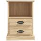 Preview: Nachttisch Sonoma-Eiche 43x36x60 cm
