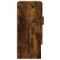 Preview: Wandschrank Räuchereiche 60x31x70 cm Holzwerkstoff