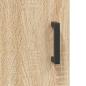 Preview: Highboard Sonoma-Eiche 69,5x31x115 cm Holzwerkstoff