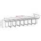 Preview: 17-tlg. Garten-Essgruppe mit Kissen Grau Poly Rattan