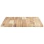 Preview: Waschtischplatte Unbehandelt 100x50x2 cm Massivholz Akazie