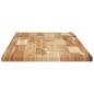 Preview: Tischplatte Rechteckig 160x40x2 cm Massivholz Akazie