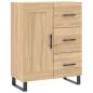 Preview: Sideboard Sonoma-Eiche 69,5x34x90 cm Holzwerkstoff