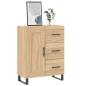 Preview: Sideboard Sonoma-Eiche 69,5x34x90 cm Holzwerkstoff