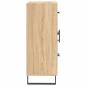 Preview: Sideboard Sonoma-Eiche 69,5x34x90 cm Holzwerkstoff
