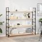 Preview: ARDEBO.de - Schweberegale 2 Stk. 160x30x2 cm Massivholz Akazie Unbehandelt