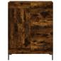 Preview: Highboard Räuchereiche 69,5x34x180 cm Holzwerkstoff