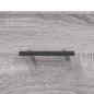 Preview: Sideboard Grau Sonoma 69,5x34x90 cm Holzwerkstoff