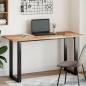 Preview: ARDEBO.de - Tischplatte Rechteckig 140x60x2 cm Massivholz Akazie
