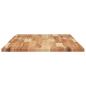 Preview: Tischplatte Rechteckig 140x60x2 cm Massivholz Akazie