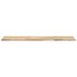 Preview: Waschtischplatte Unbehandelt 120x40x2 cm Massivholz Akazie