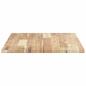 Preview: Schreibtischplatte Unbehandelt 100x50x2 cm Massivholz Akazie