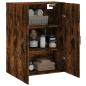 Preview: Wandschrank Räuchereiche 69,5x34x90 cm