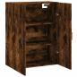 Preview: Wandschrank Räuchereiche 69,5x34x90 cm
