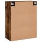 Preview: Wandschrank Räuchereiche 69,5x34x90 cm