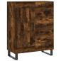 Preview: Sideboard Räuchereiche 69,5x34x90 cm Holzwerkstoff